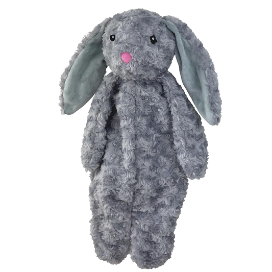 PETLOU 19" Floppy Rabbit Dog Toy- Gray